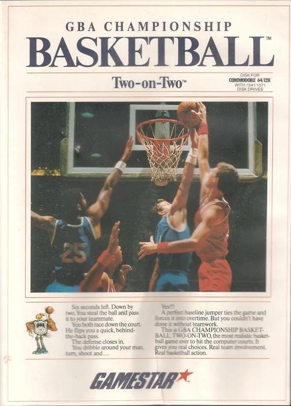 GBA Championship Basketball (Two-on-Two) cover
