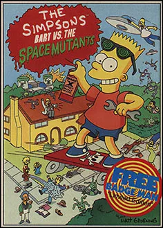 The Simpsons: Bart vs. the Space Mutants cover