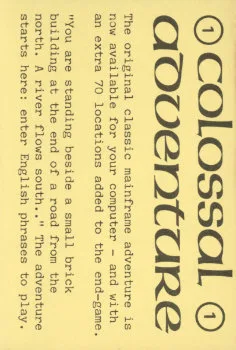 Colossal Adventure cover