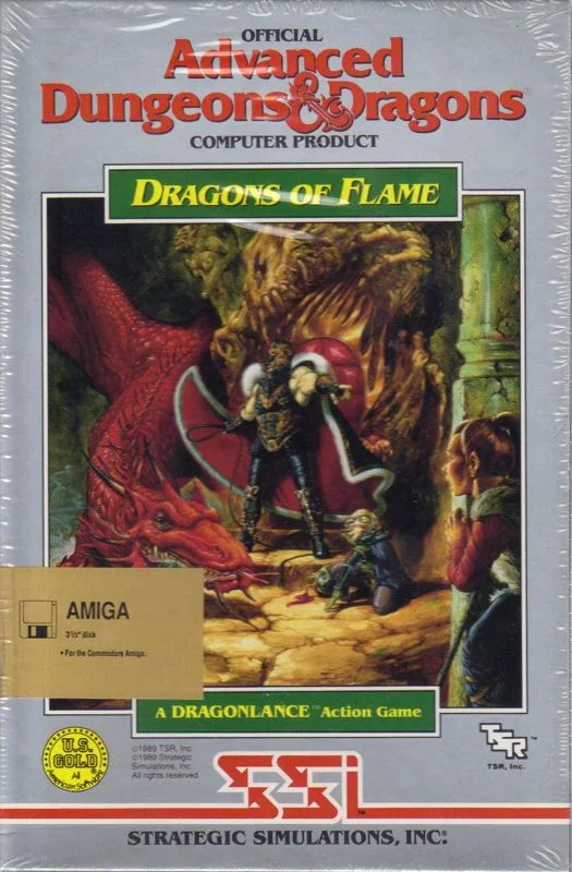 Dragons of Flame cover
