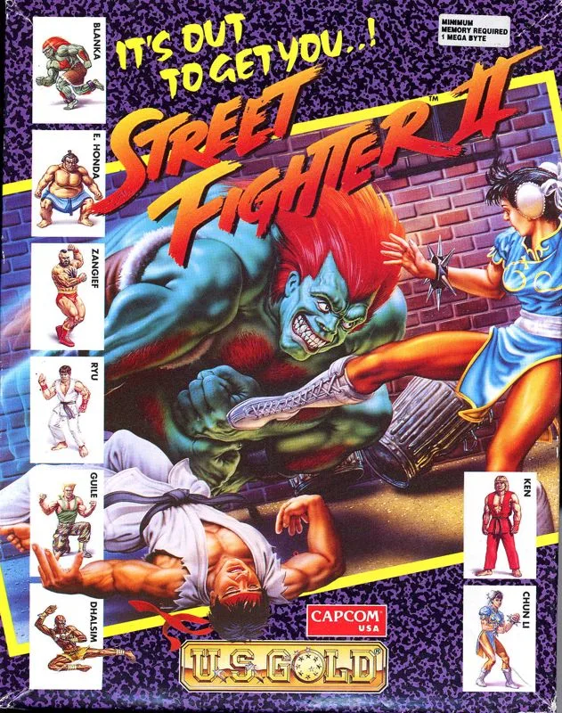 Street Fighter II cover
