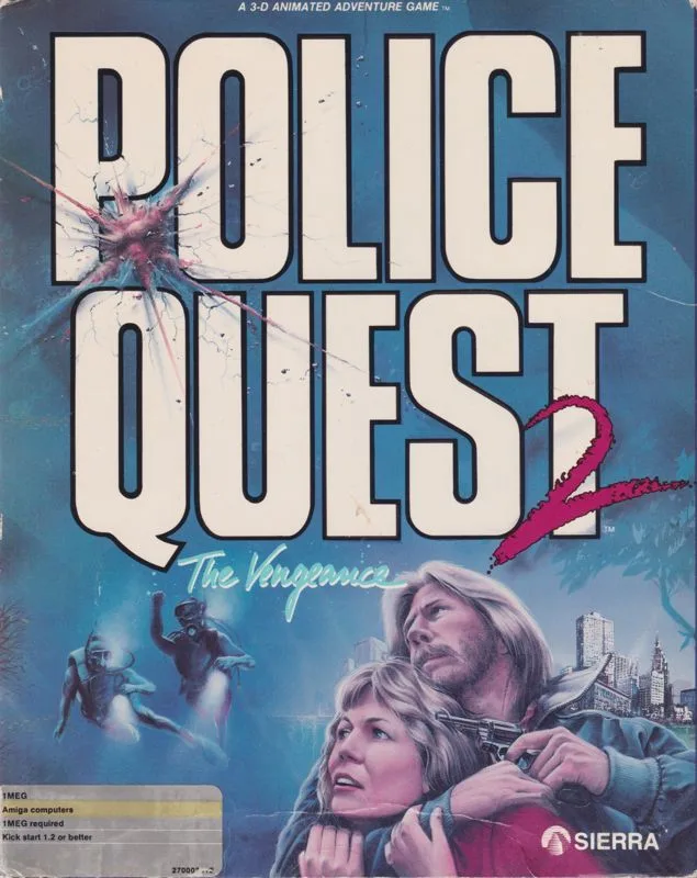 Police Quest 2: The Vengeance cover
