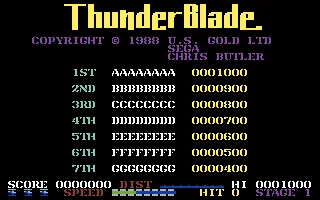 Thunder Blade screenshot