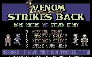 Venom Strikes Back screenshot