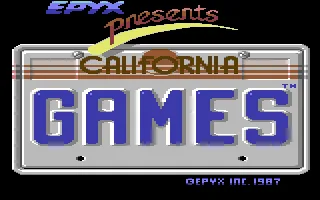 California Games screenshot