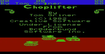 Choplifter screenshot