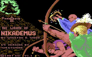 Phantasie III: The Wrath of Nikademus screenshot