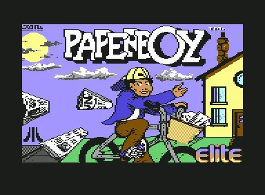 Paperboy screenshot