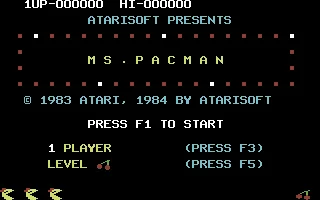 MS Pacman screenshot