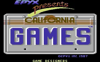 California Games screenshot