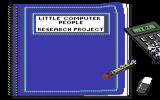 Little Computer People screenshot