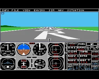 Flight Simulator II screenshot