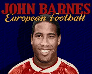 John Barnes European Football screenshot