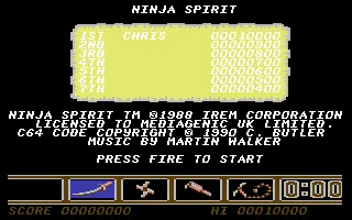 Ninja Spirit screenshot