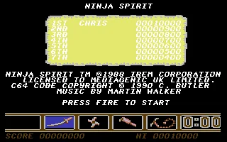 Ninja Spirit screenshot