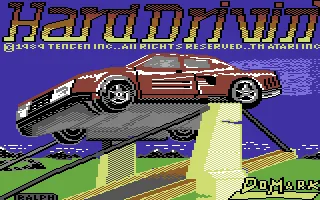 Hard Drivin' screenshot