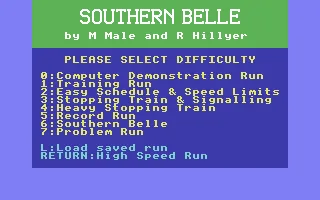 Southern Belle screenshot