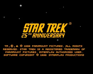 Star Trek 25th Anniversary screenshot